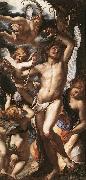 PROCACCINI, Giulio Cesare St Sebastian Tended by Angels af Sweden oil painting artist